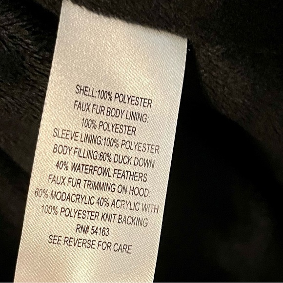 Calvin Klein Feather Down Coat - Picture 6 of 6